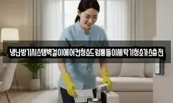 냉난방기시스템벽걸이에어컨청소드럼통돌이세탁기청소가스충전