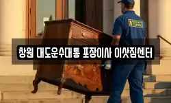 창원 대도운수대통 포장이사 이삿짐센터