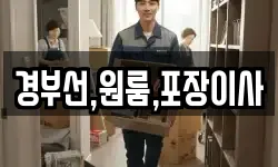 경부선,원룸,포장이사