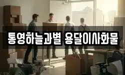 경남 통영시 당동 이사,용달이사,포장이사,원룸이사,보관이사