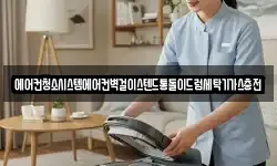 에어컨청소시스템에어컨벽걸이스텐드통돌이드럼세탁기가스충전