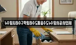 누수탐지하수구막힘하수도뚫음수도누수탐사공사업체