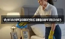 냉난방기시스템벽걸이에어컨청소드럼통돌이세탁기청소가스충전