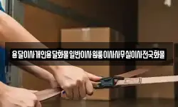 용달이사개인용달화물일반이사원룸이사사무실이사전국화물