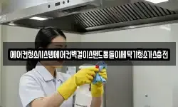 에어컨청소시스템에어컨벽걸이스탠드통돌이세탁기청소가스충전