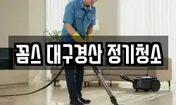 꼼스 대구경산 정기청소