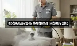 특수청소고독사유품정리화재청소쓰레기집청소사무실청소