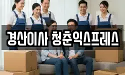 경산이사 청춘익스프레스