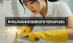 특수청소고독사유품정리화재청소쓰레기집청소사무실청소