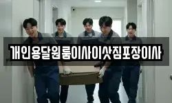 개인용달원룸이사이삿짐포장이사