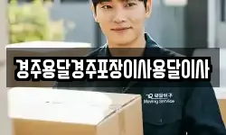 경주용달경주포장이사용달이사