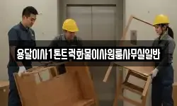 용달이사1톤트럭화물이사원룸사무실일반