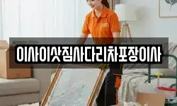 이사이삿짐사다리차포장이사