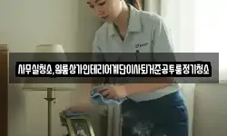 사무실청소,원룸상가인테리어계단이사퇴거준공투룸정기청소