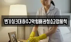 변기싱크대하수구막힘배관청소고압세척