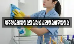 입주청소원룸청소퇴실청소빌라청소사무실청소