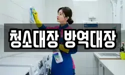 청소대장 방역대장
