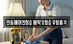 안동에어컨청소 세탁기청소 우렁총각