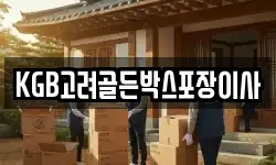 KGB고려골든박스포장이사