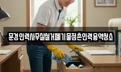 문경인력사무실철거폐기물점촌인력용역청소