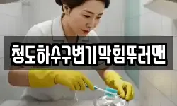 청도하수구변기막힘뚜러맨