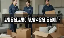 포항용달,포항이사,영덕용달,용달이사