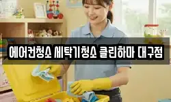 에어컨청소 세탁기청소 클린하마 대구점