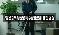믿음고독사청소특수청소쓰레기집청소