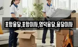 포항용달,포항이사,영덕용달,용달이사