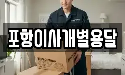 포항이사개별용달