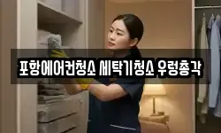 포항에어컨청소 세탁기청소 우렁총각