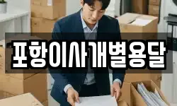 포항이사개별용달