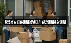포항용달원룸이사용달이사일반이사포장이사