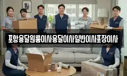 포항용달원룸이사용달이사일반이사포장이사