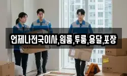 언제나전국이사,원룸,투룸,용달,포장