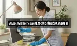 고독사.쓰레기집.유품정리.특수청소.화재청소.냄새제거