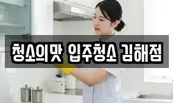 청소의맛 입주청소 김해점