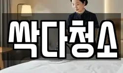 싹다청소
