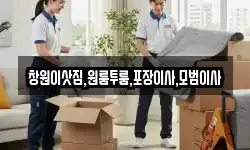 창원이삿짐,원룸투룸,포장이사,모범이사