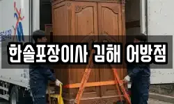 한솔포장이사 김해 어방점