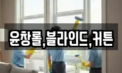 윤창롤,블라인드,커튼