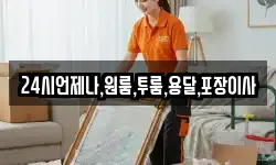 24시언제나,원룸,투룸,용달,포장이사