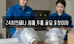 24시언제나,원룸,투룸,용달,포장이사