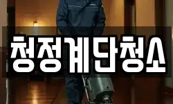 청정계단청소