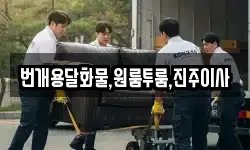 번개용달화물,원룸투룸,진주이사