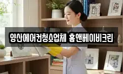 양산에어컨청소업체 홈앤베이비크린