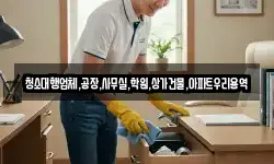 청소대행업체,공장,사무실,학원,상가건물,아파트우리용역