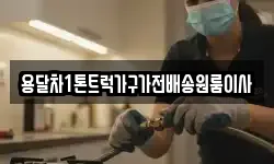 용달차1톤트럭가구가전배송원룸이사