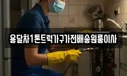 용달차1톤트럭가구가전배송원룸이사