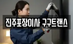 진주포장이사 구구트랜스